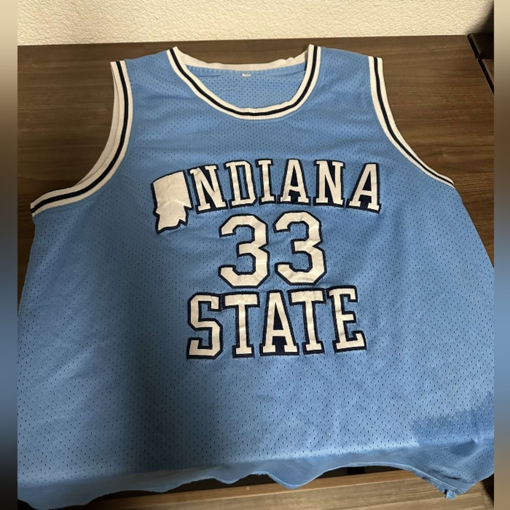 Vintage Larry Bird Indiana State Jersey